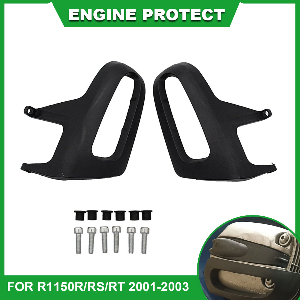 Motorcycle Cylinder - สำหรับรถจักรยานยนต์ R1150R R1150/RS/RT แผ่นป้องกันกระบอกสูบเครื่องยนต์ ฝาครอบด้านข้าง ป้องกันการตกกระแทก