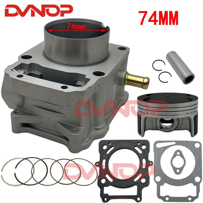 Motorcycle Gasket - ชุดแหวนลูกสูบ ปะเก็น สำหรับรถจักรยานยนต์ ขนาด 74 มม.