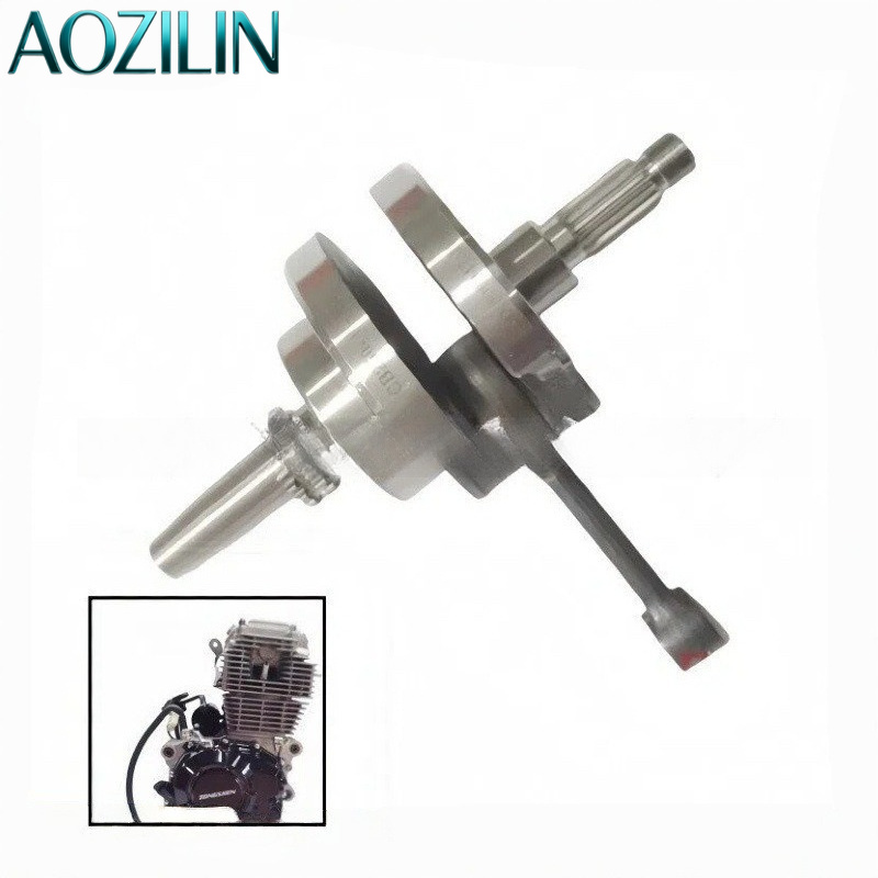 Cb250 Crankshaft Assembly - ชุดประกอบเพลาข้อเหวี่ยงและก้านสูบ AOZILIN เหมาะสำหรับเครื่องยนต์หัวใหญ่ Zongshen CPS CB250-F,
