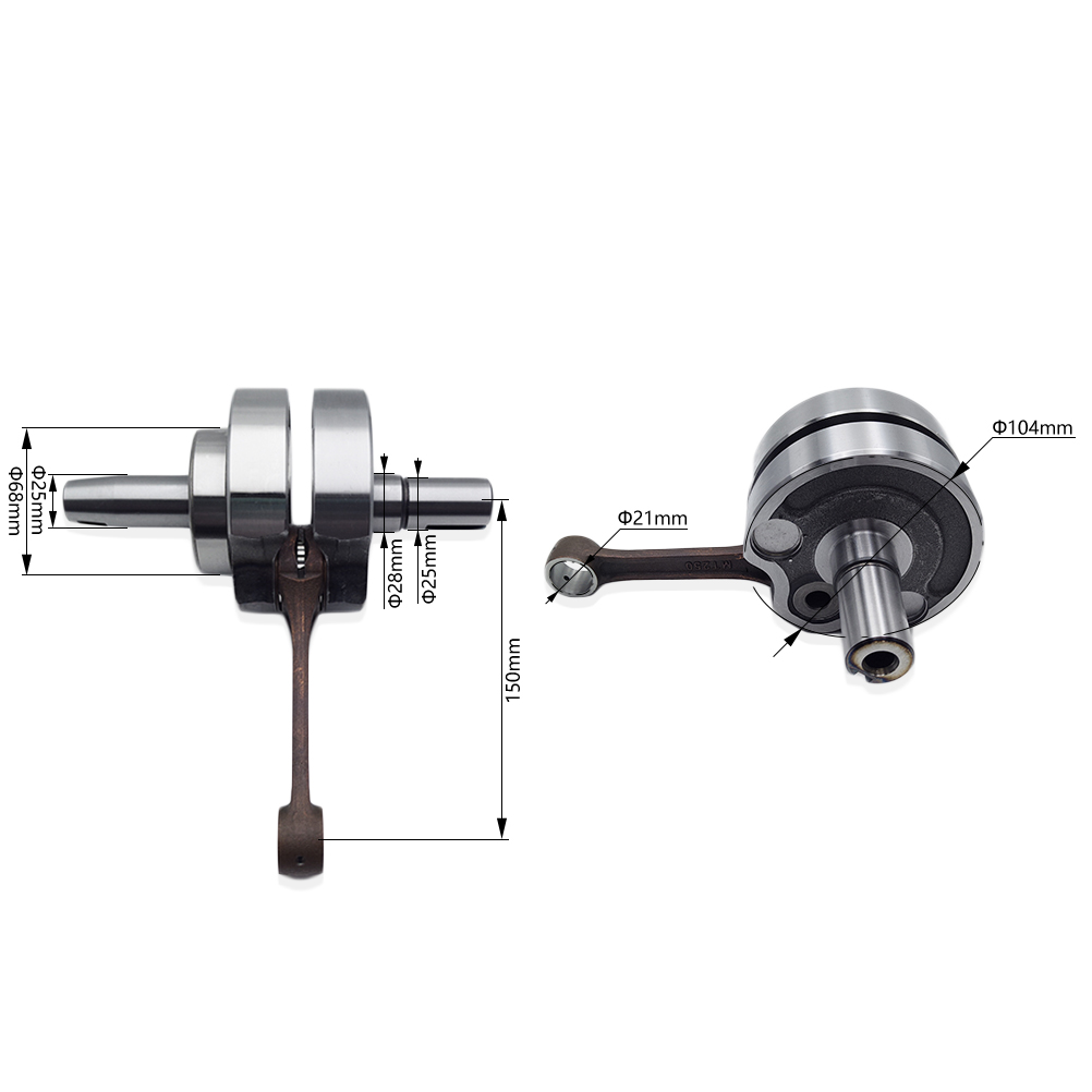 ชุดก้านสูบพร้อมลูกปืนสำหรับเคร - Motorcycle Crankshaft บทวิจารณ์และราคา
