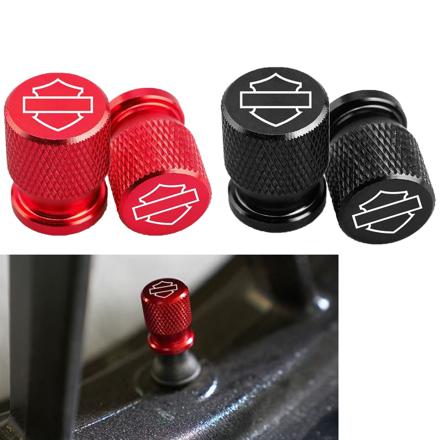 ฝาปิดวาล์วลมยางรถจักรยานยนต์แล - Motorcycle Valve Cover บทวิจารณ์และราคา