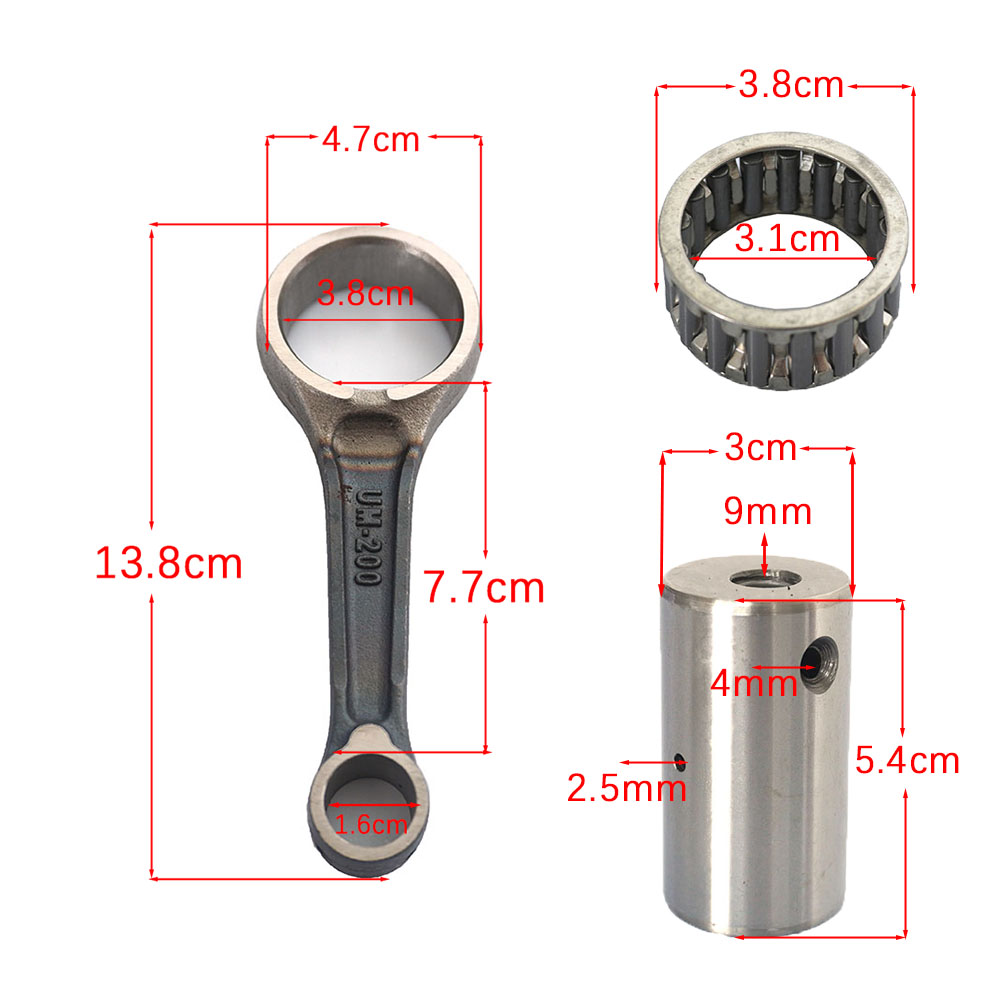 ก้านสูบข้อเหวี่ยงสำหรับเครื่อง - Motorcycle Crankshaft บทวิจารณ์และราคา