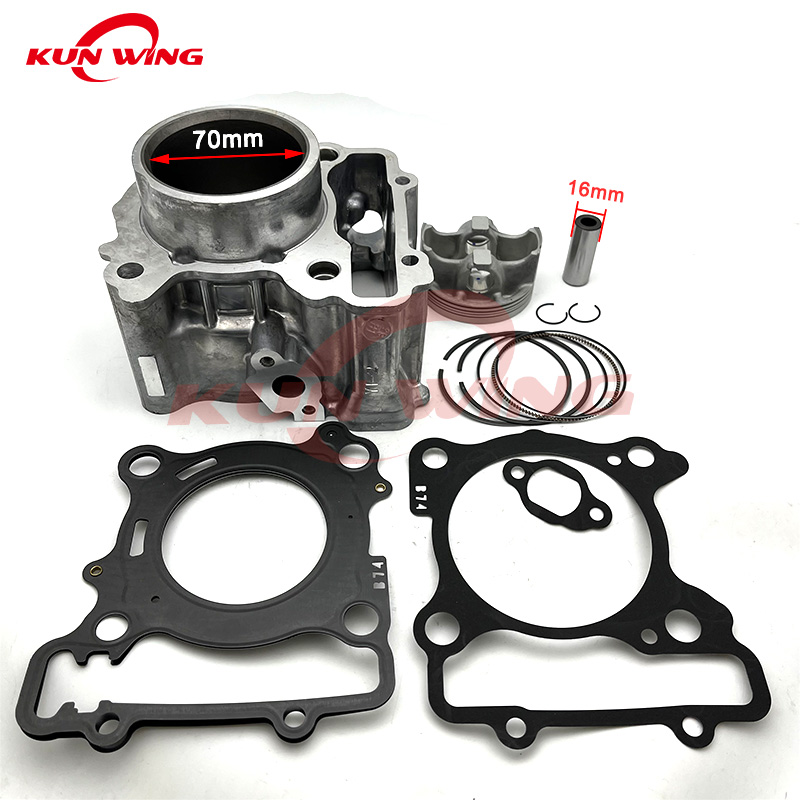 ชุดกระบอกสูบ70มม. แหวนลูกสูบสำ - Motorcycle Piston บทวิจารณ์และราคา