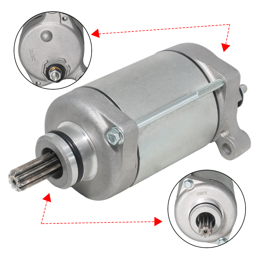 รถจักรยานยนต์เริ่มต้นมอเตอร์รา - Motorcycle Starter Motor บทวิจารณ์และราคา