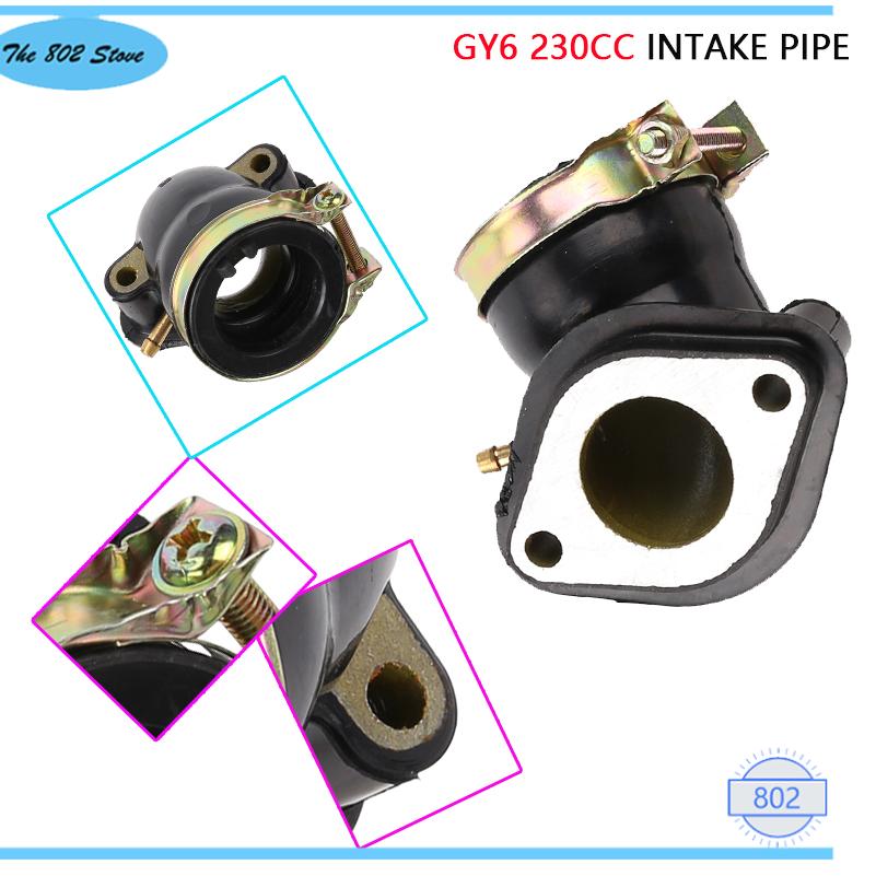 ท่อไอดี Gy6 230cc สำหรับคาร์บู - Motorcycle Carburetor บทวิจารณ์และราคา